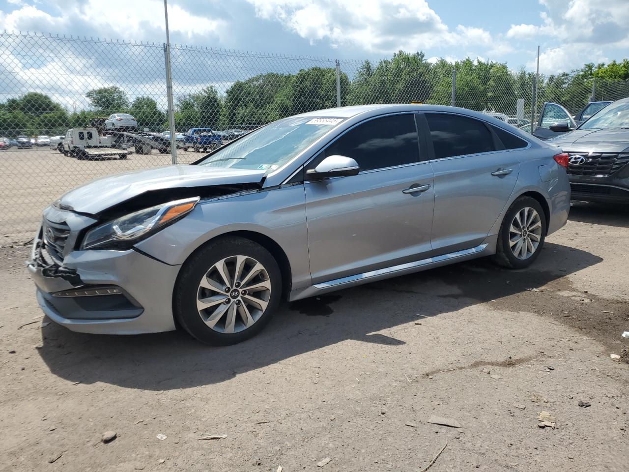2015 Hyundai Sonata Sport იყიდება Chalfont-ში, PA - Front End