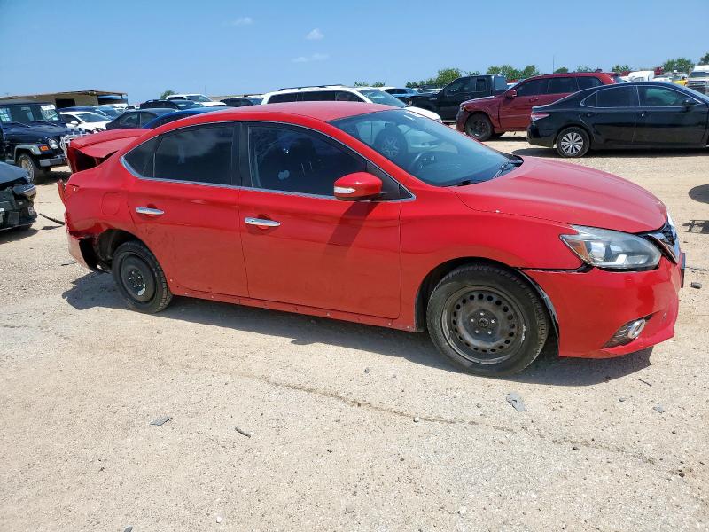 Седани NISSAN SENTRA 2016 Червоний