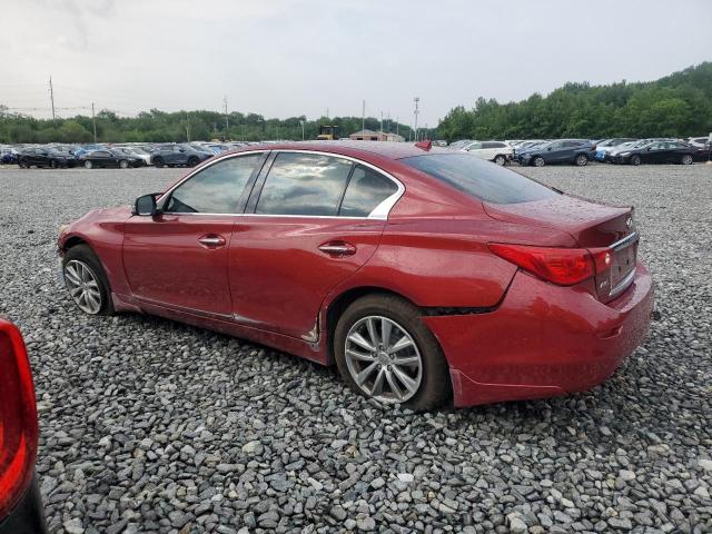  INFINITI Q50 2014 Czerwony