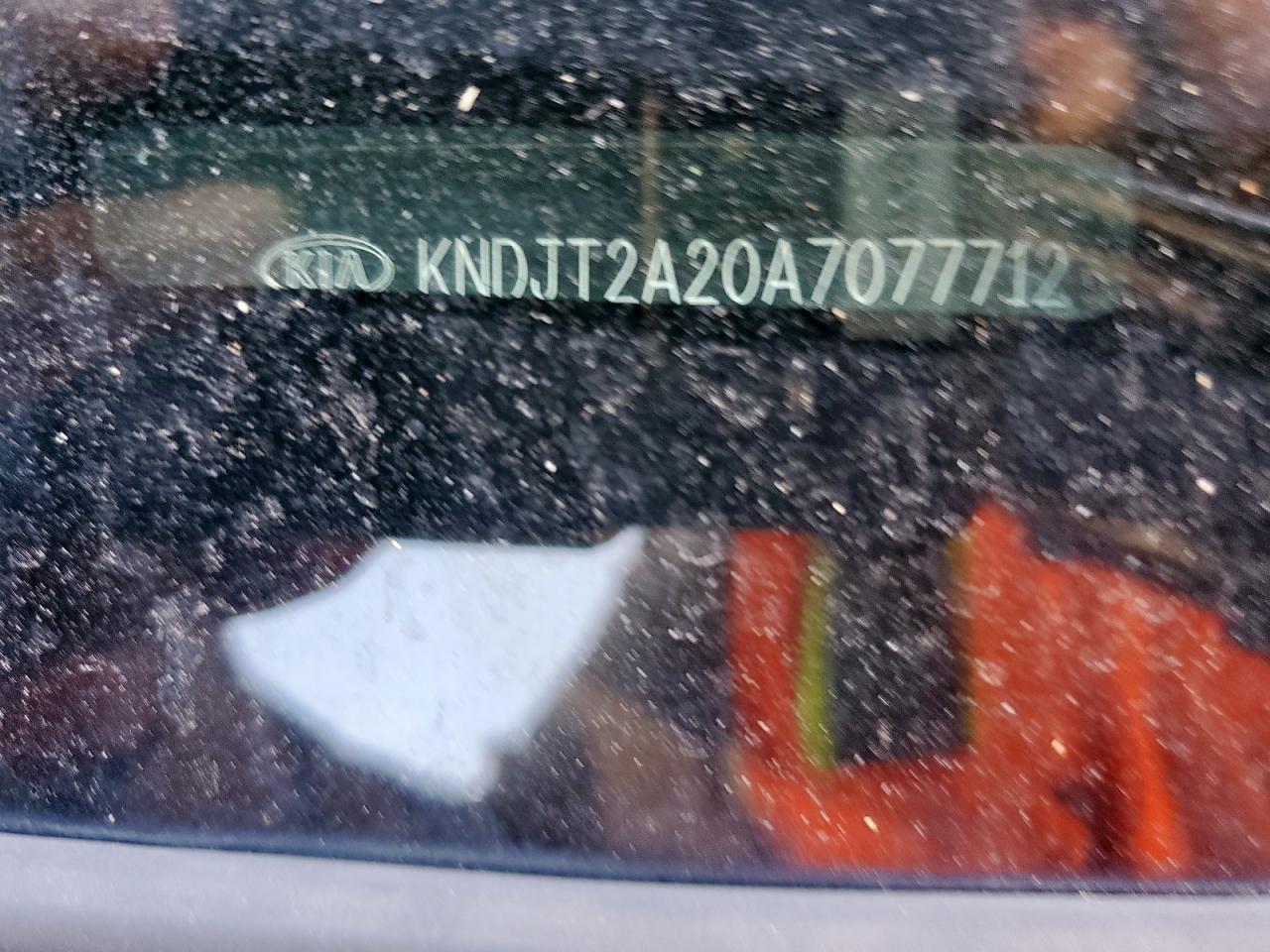 2010 Kia Soul + VIN: KNDJT2A20A7077712 Lot: 62913045