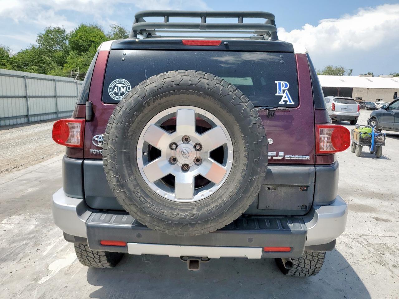 2007 Toyota Fj Cruiser VIN: JTEBU11F170083787 Lot: 59514655