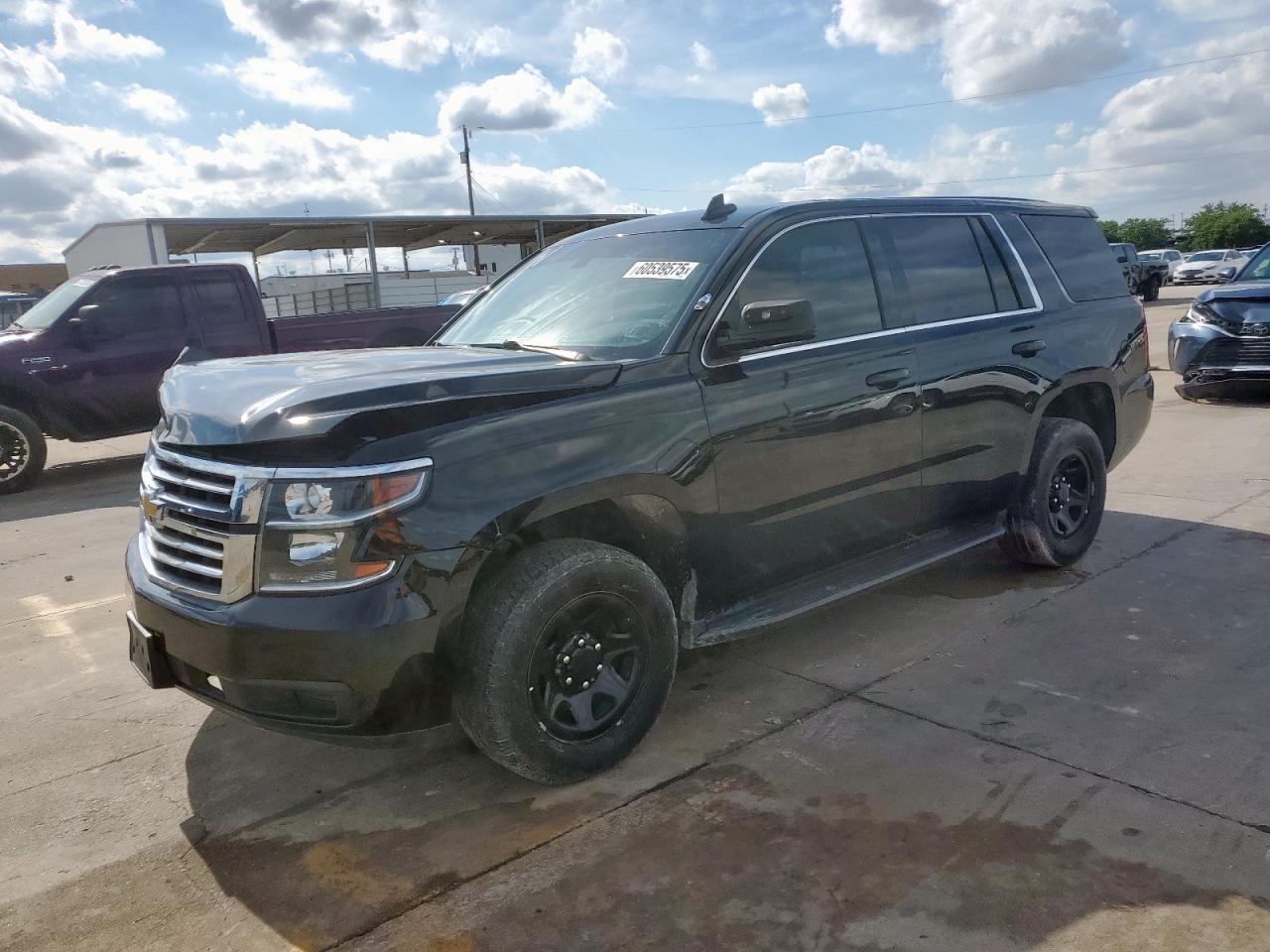 2020 Chevrolet Tahoe Police de vânzare în Grand Prairie, TX - Front End