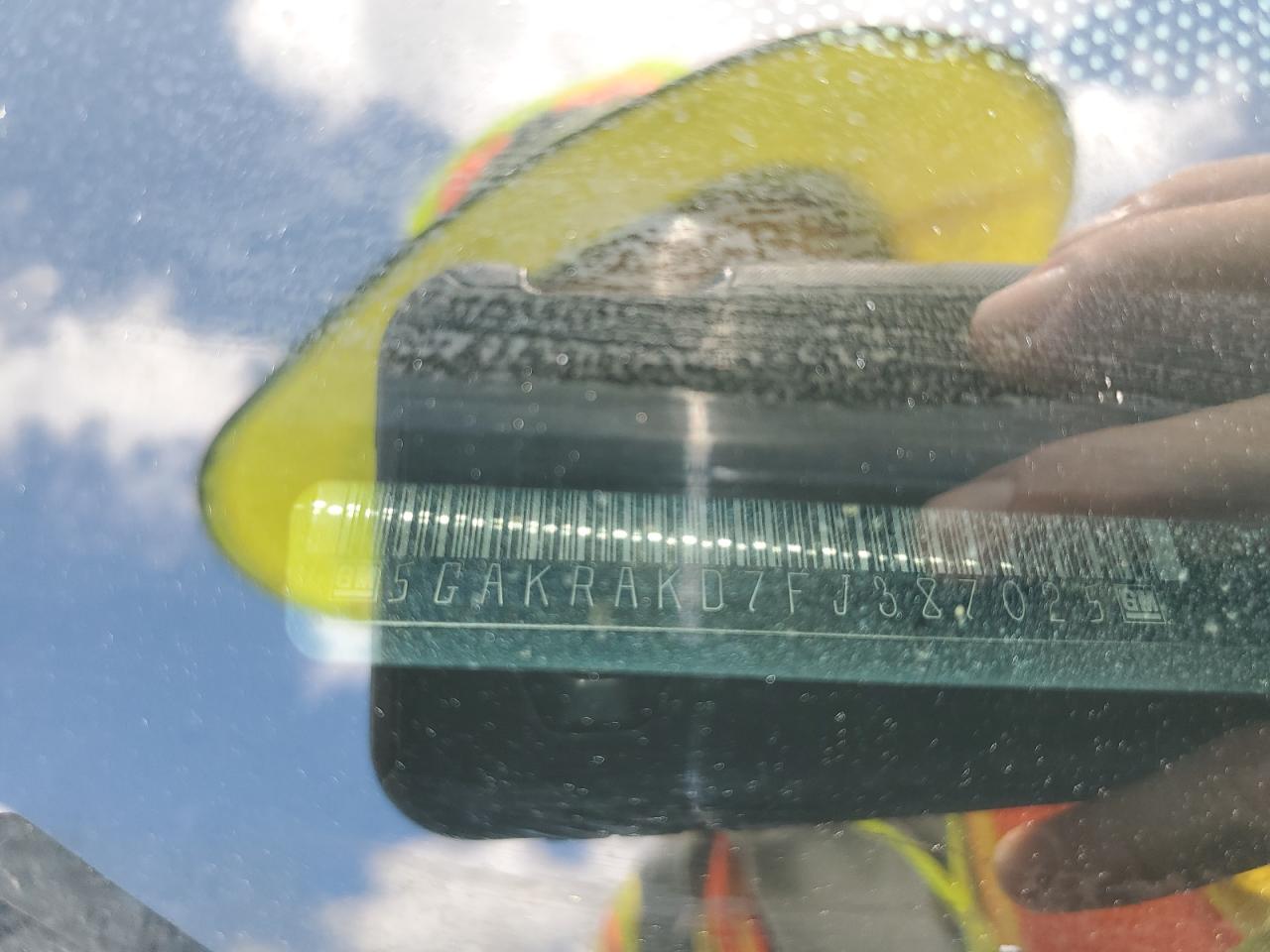 2015 Buick Enclave VIN: 5GAKRAKD7FJ387025 Lot: 59113055