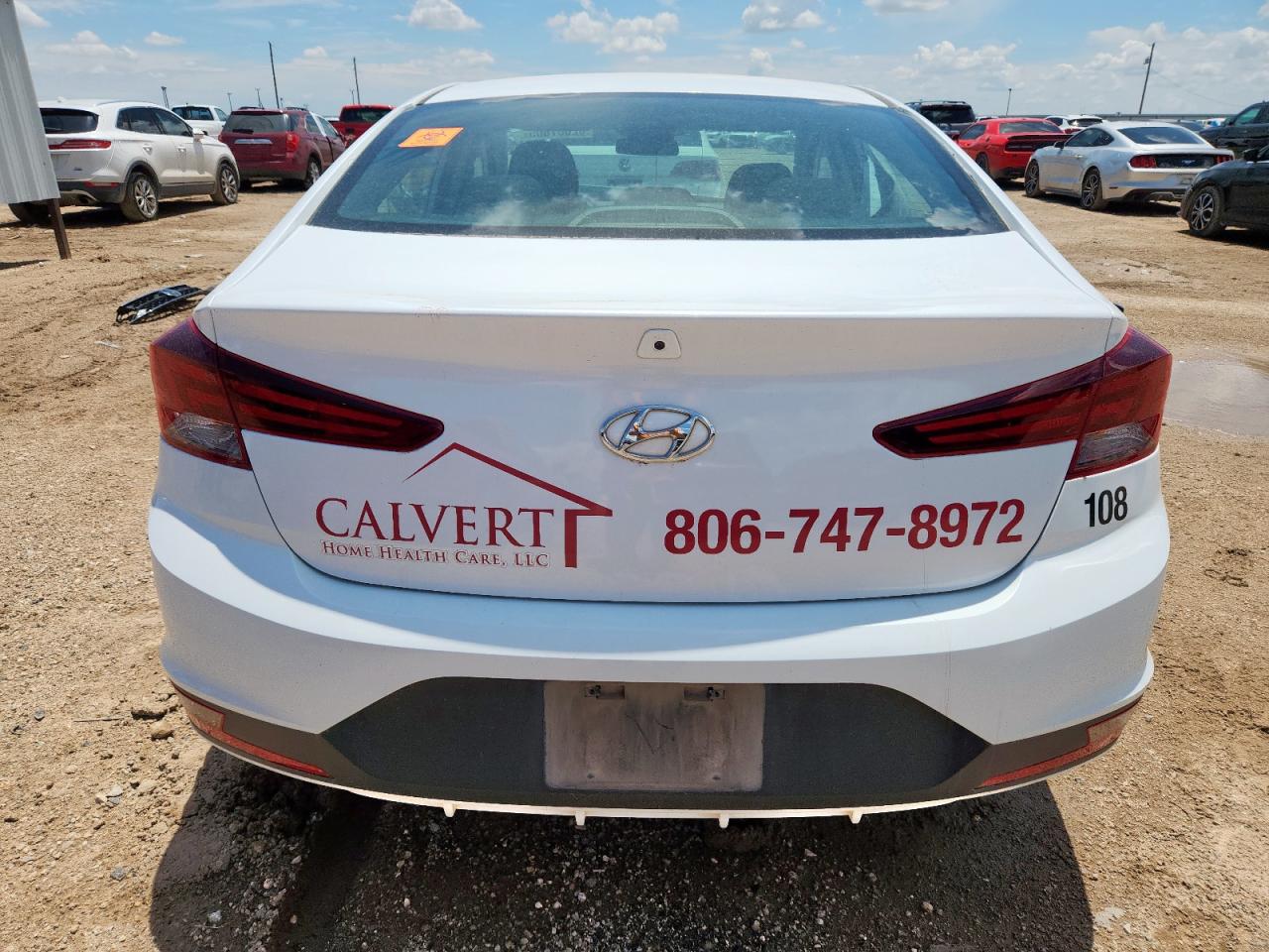 2019 Hyundai Elantra Se VIN: 5NPD74LF5KH436854 Lot: 62657605
