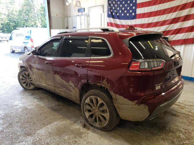  JEEP CHEROKEE 2019 Бордовый