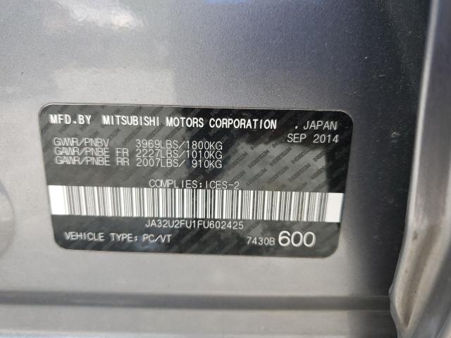 2015 MITSUBISHI LANCER ES  