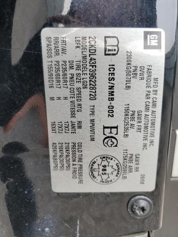 2009 PONTIAC TORRENT   
