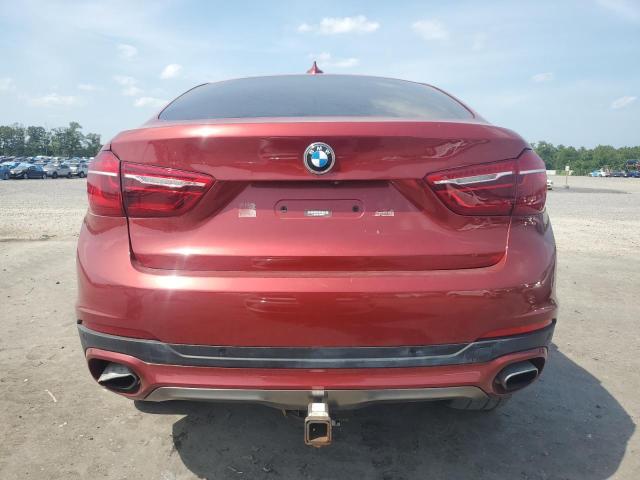  BMW X6 2017 Czerwony
