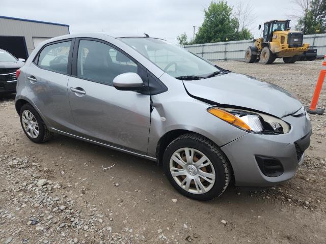  MAZDA 2 2012 Srebrny
