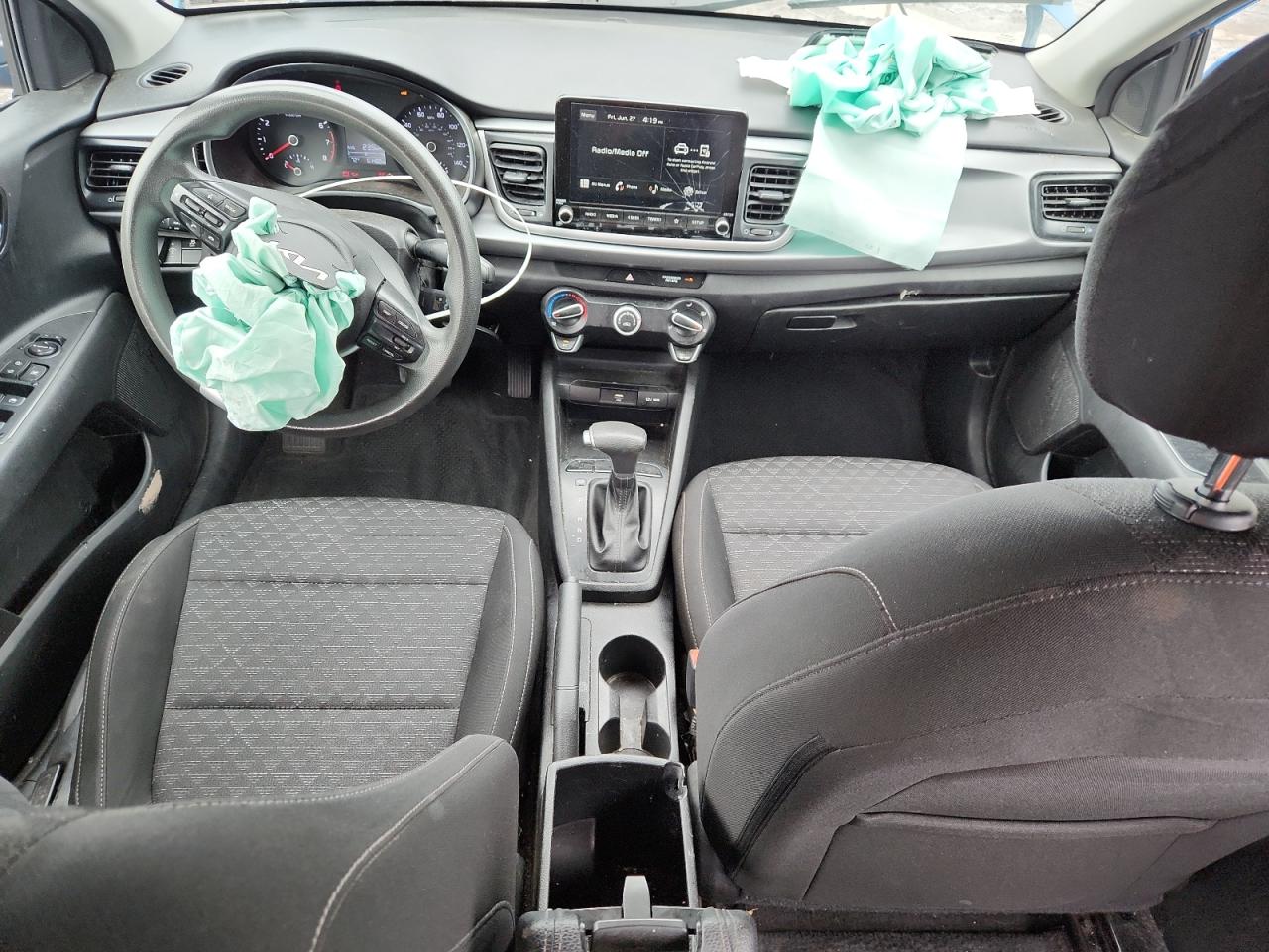 2022 Kia Rio Lx VIN: 3KPA24ADXNE452589 Lot: 62651305