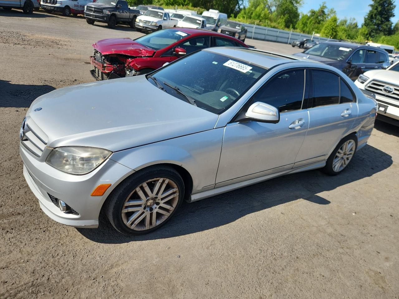 2008 Mercedes-Benz C 300 للبيع في Portland، OR - Rear End
