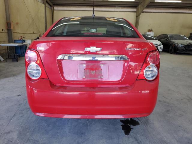 CHEVROLET SONIC 2013 Czerwony