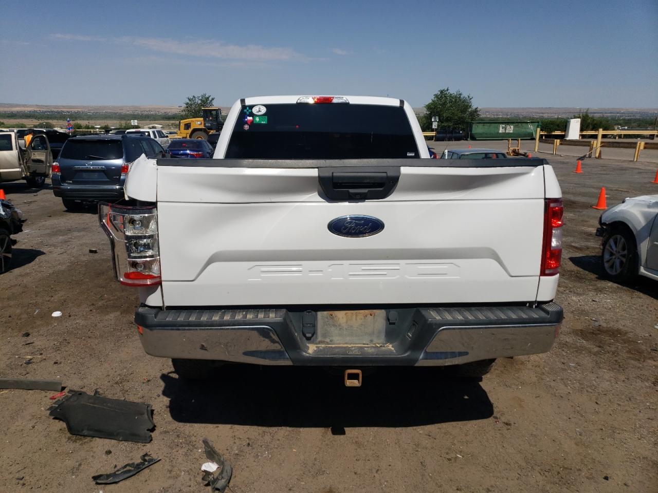 2018 Ford F150 Super Cab VIN: 1FTFX1E56JKE60687 Lot: 62645085