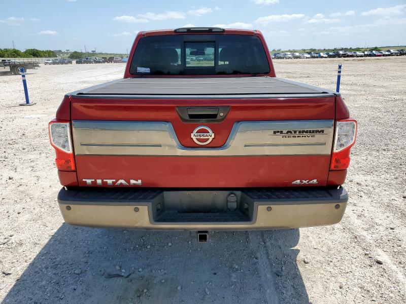  NISSAN TITAN 2017 Красный