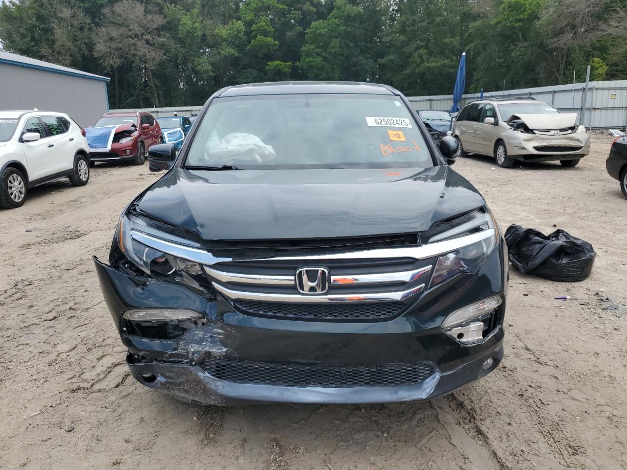 HONDA PILOT 2016 VIN 5FNYF6H57GB082826 фото 5