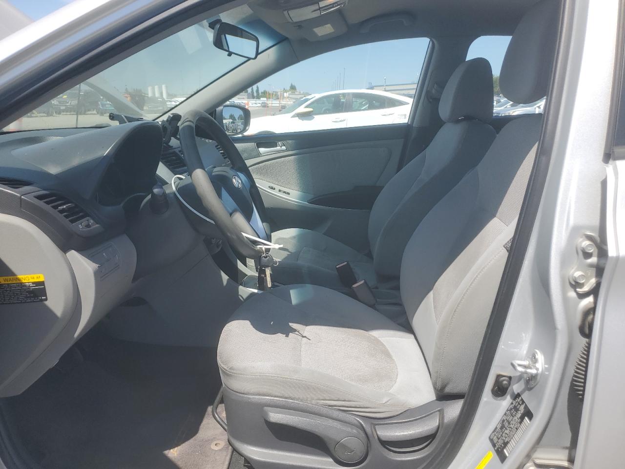 HYUNDAI ACCENT 2013 VIN KMHCT4AE2DU445193 zdjęcie 7