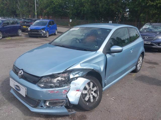 2010 VOLKSWAGEN POLO BLUEM for sale at Copart GLOUCESTER