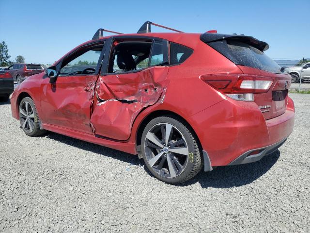  SUBARU IMPREZA 2018 Красный
