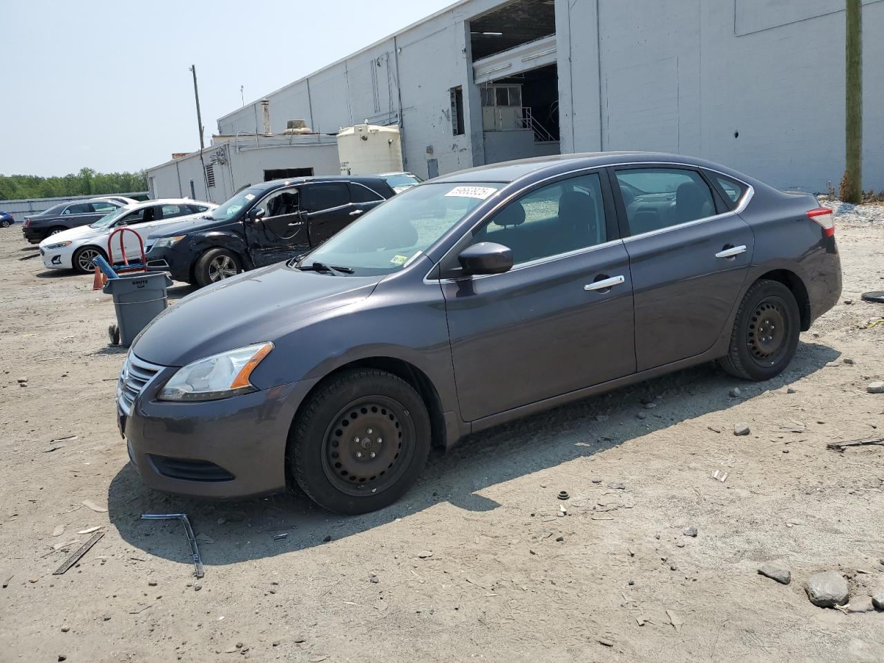 2014 Nissan Sentra S за продажба в Fredericksburg, VA - Rear End