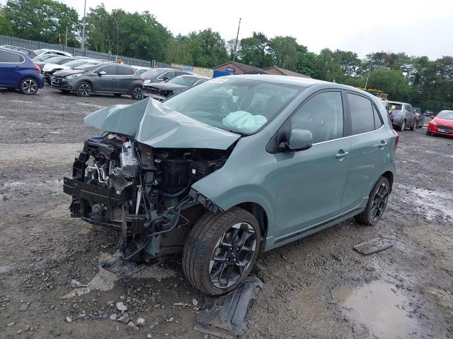 2024 KIA PICANTO 1.0 GT-LINE 5DR for sale at Copart WOLVERHAMPTON