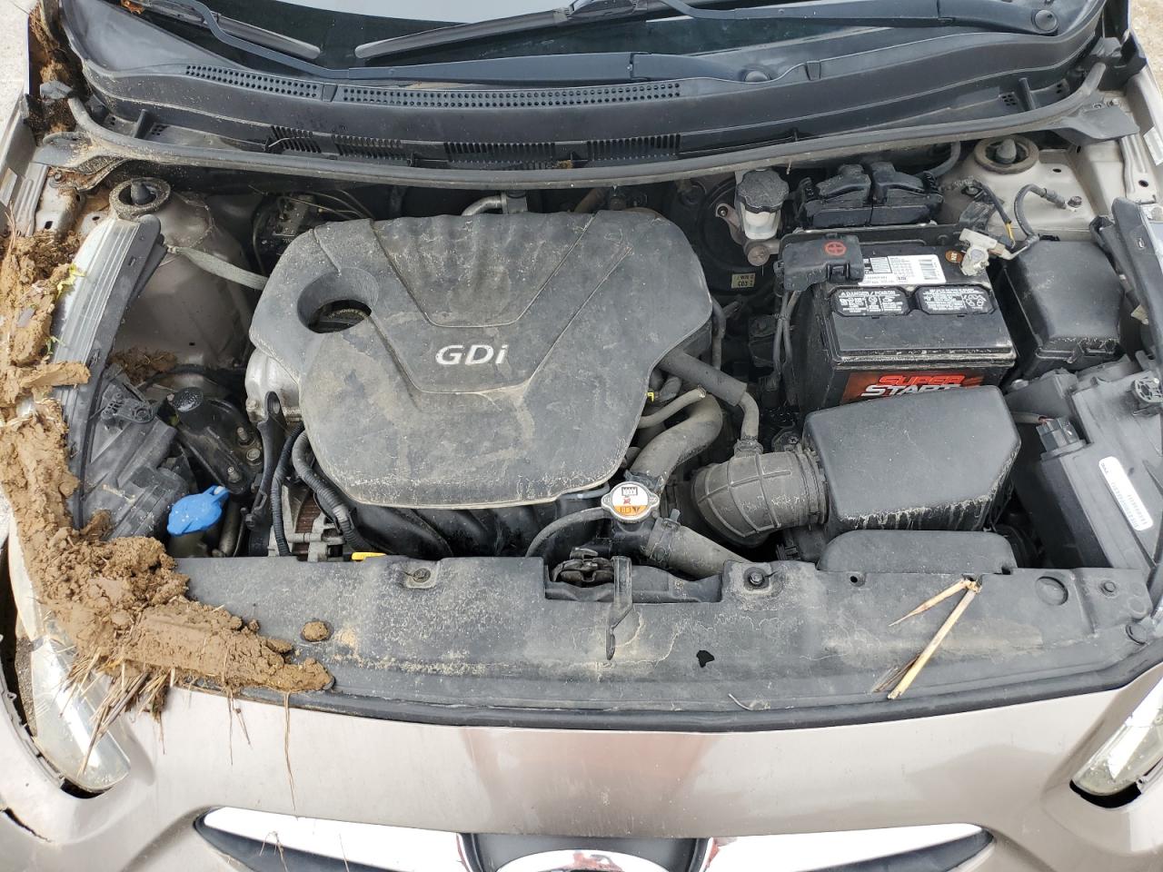 2013 Hyundai Accent Gls VIN: KMHCT4AE6DU306507 Lot: 59627605