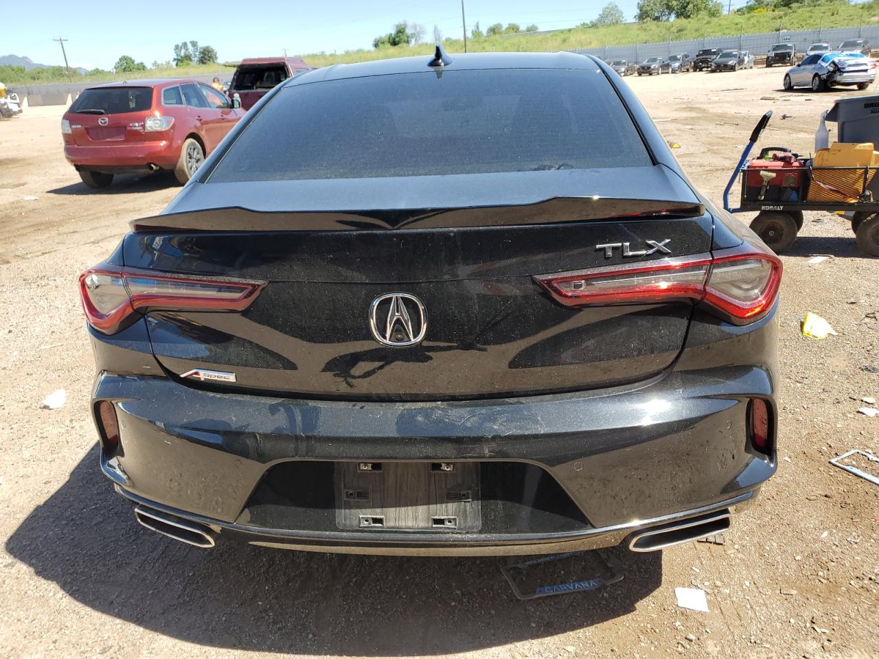 2021 Acura Tlx Tech A VIN: 19UUB5F5XMA012573 Lot: 61814225