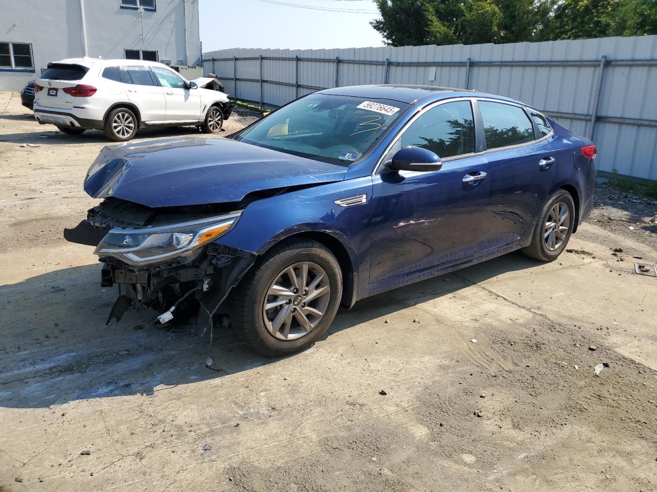2019 Kia Optima Lx იყიდება Windsor-ში, NJ - Front End