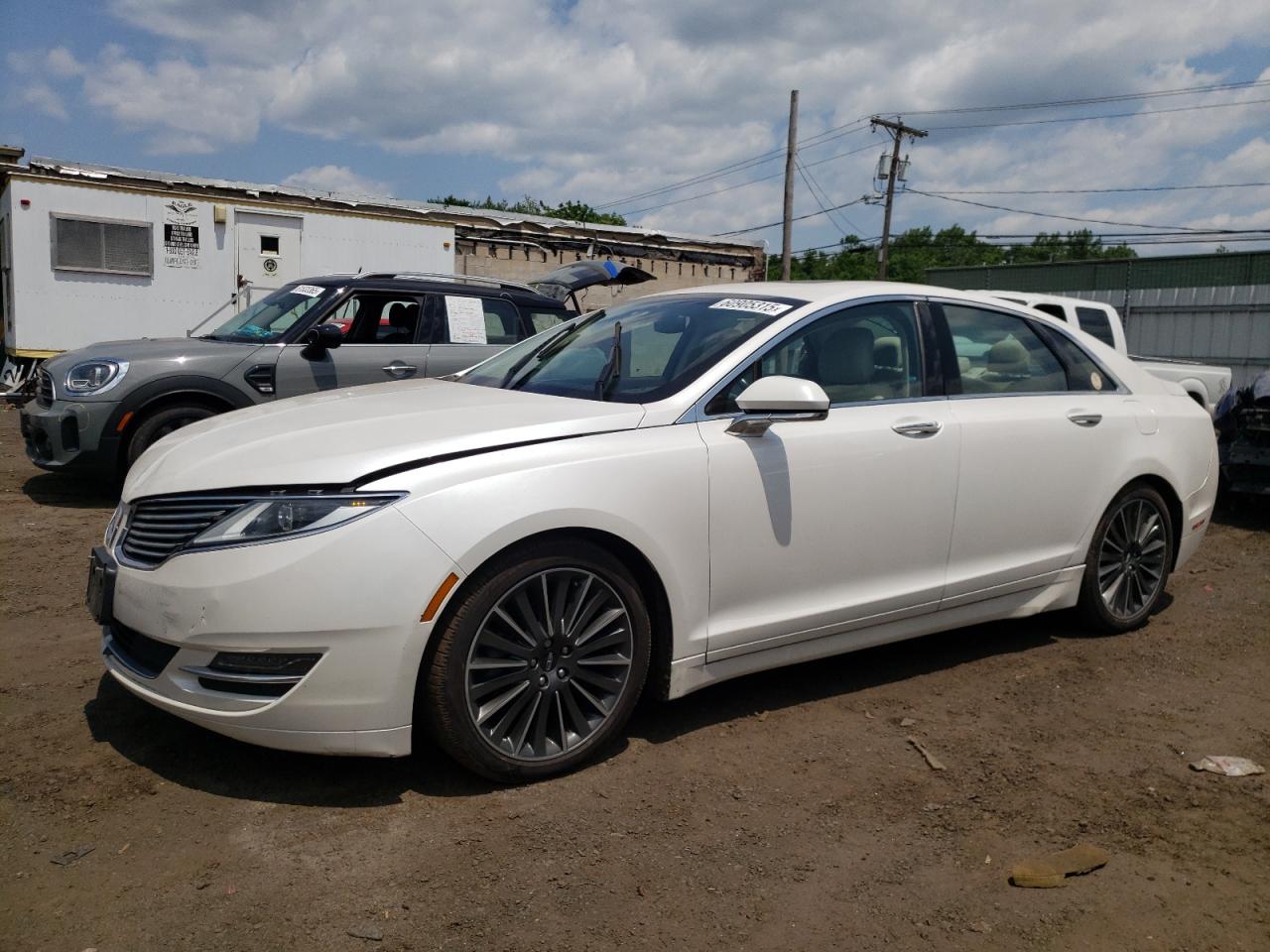2016 Lincoln Mkz Hybrid იყიდება New Britain-ში, CT - Front End