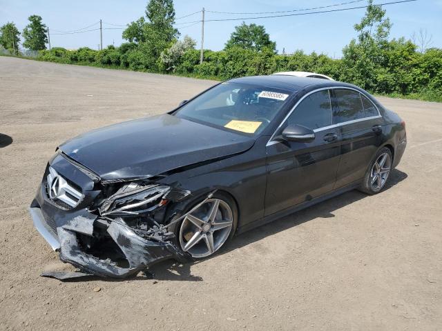 2017 MERCEDES-BENZ C 300 4MATIC   for sale at Copart QC - MONTREAL