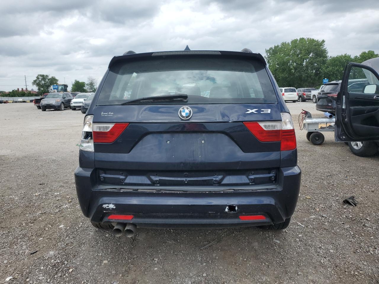 2007 BMW X3 3.0Si VIN: WBXPC93487WF16466 Lot: 61728965