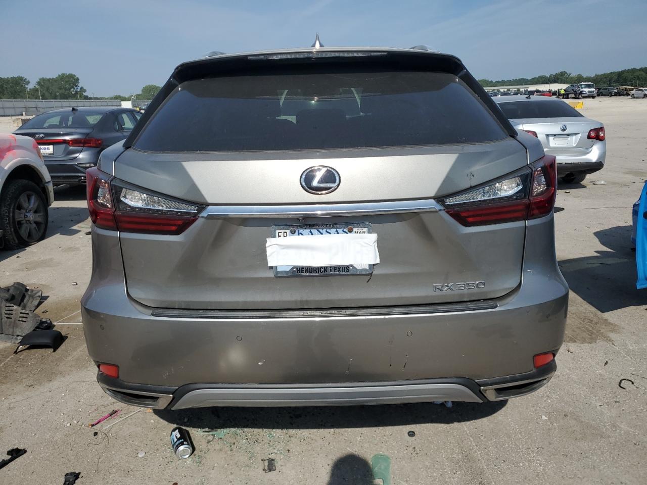 2022 Lexus Rx 350 VIN: 2T2HZMDA9NC327704 Lot: 60550605