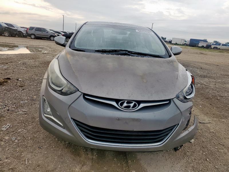  HYUNDAI ELANTRA 2014 Серебристый