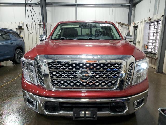  NISSAN TITAN 2017 Red