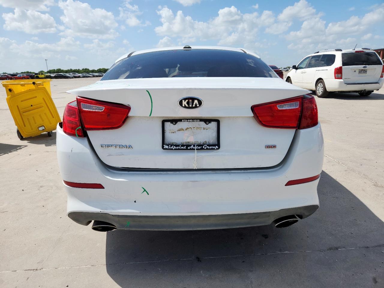 2015 Kia Optima Lx VIN: 5XXGM4A7XFG379182 Lot: 62860525