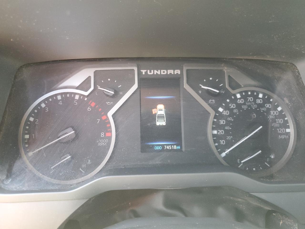 2022 Toyota Tundra Crewmax Sr VIN: 5TFLA5AB1NX008470 Lot: 61140025