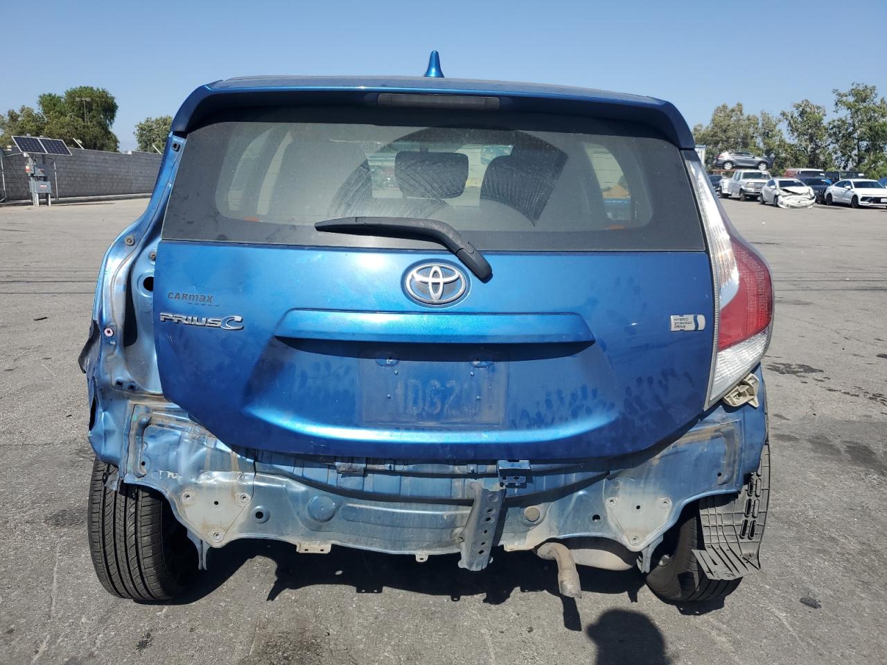 2016 Toyota Prius C VIN: JTDKDTB35G1136604 Lot: 61057065