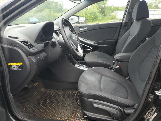  HYUNDAI ACCENT 2012 Czarny