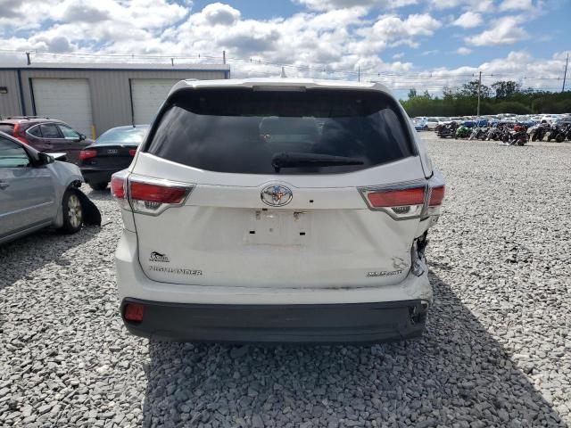  TOYOTA HIGHLANDER 2016 Biały