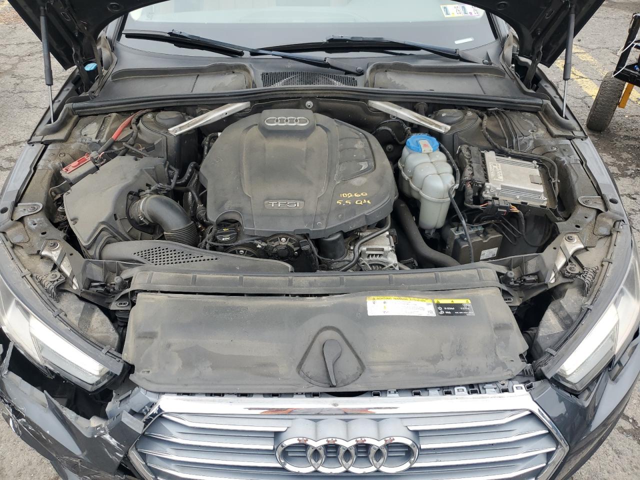 2018 Audi A4 Premium VIN: WAUKMAF47JN019661 Lot: 61383325