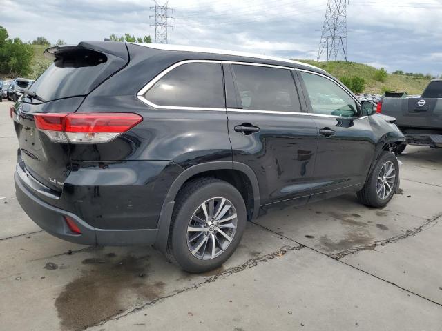  TOYOTA HIGHLANDER 2017 Czarny