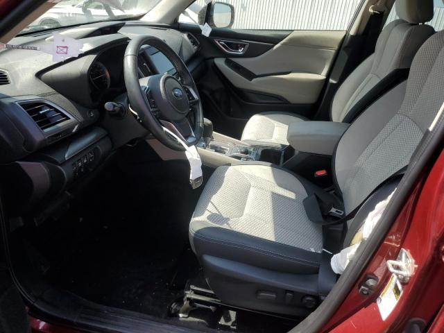  SUBARU FORESTER 2021 Красный
