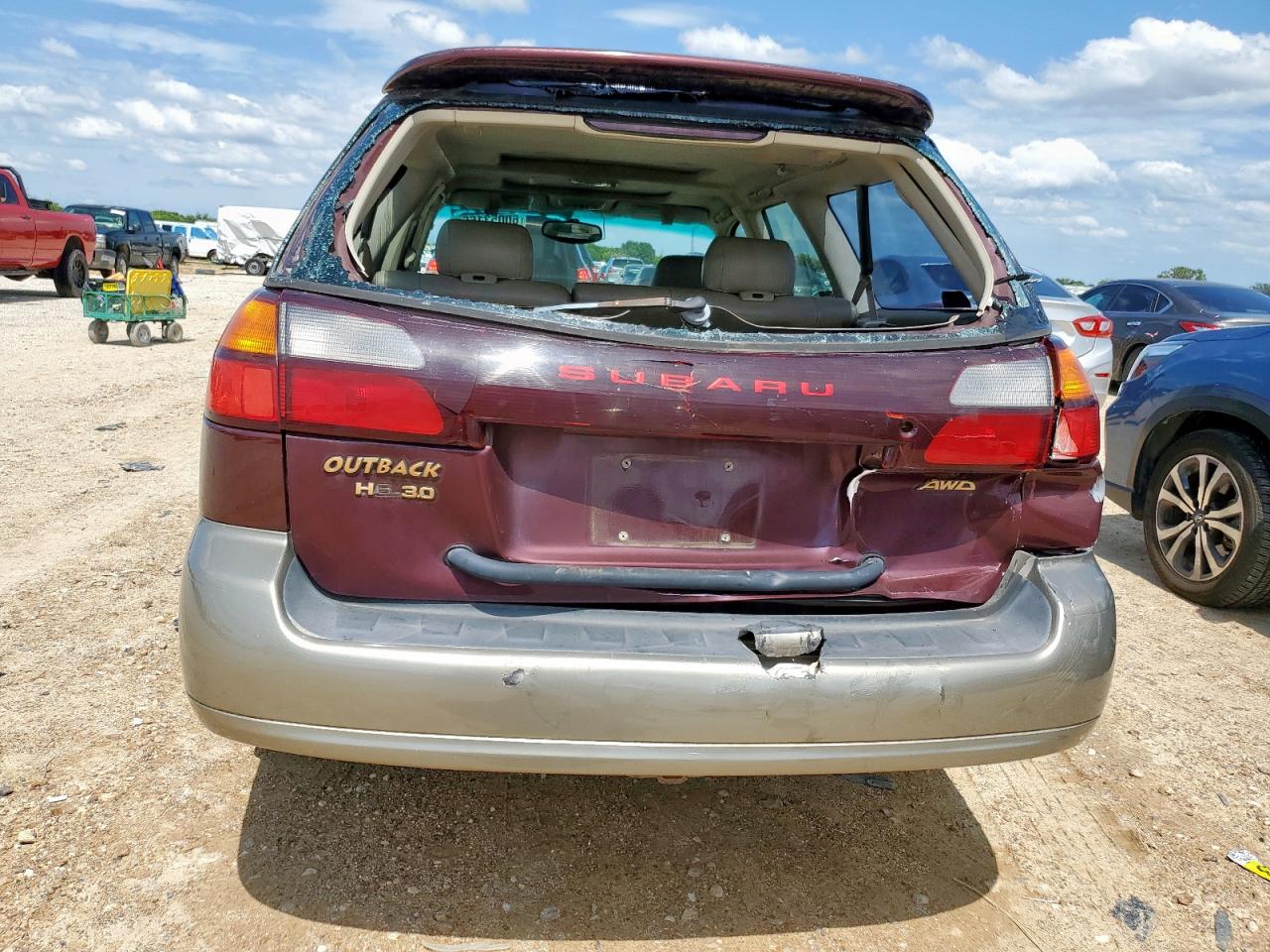 2001 Subaru Legacy Outback H6 3.0 Ll Bean VIN: 4S3BH806X17677764 Lot: 60053165