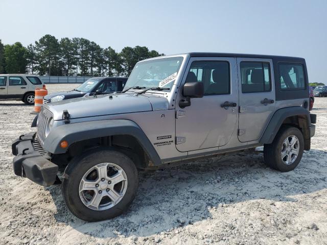  JEEP WRANGLER 2016 Srebrny