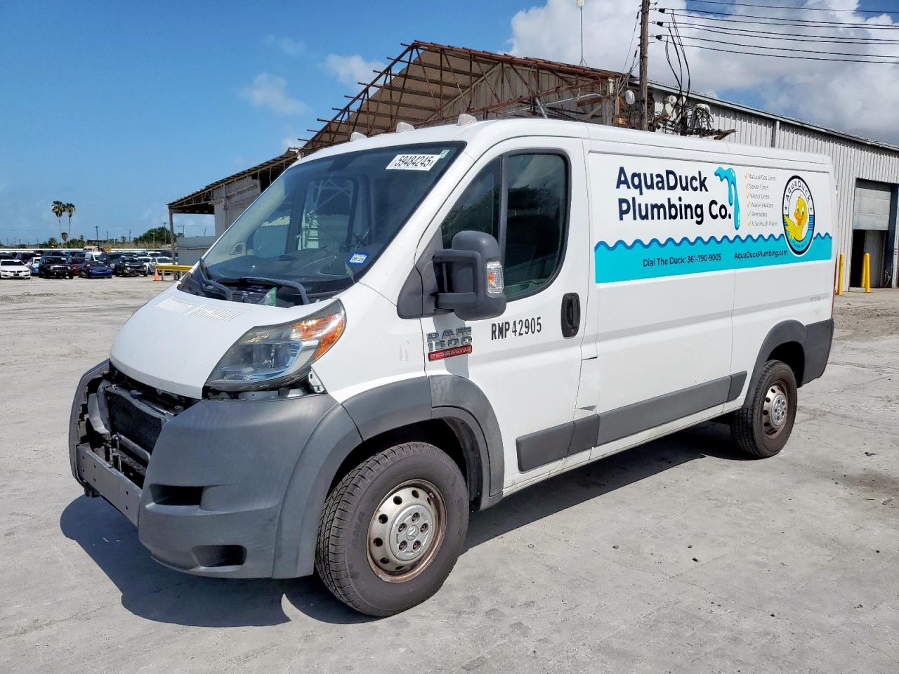 2015 Ram Promaster 1500 1500 Standard за продажба в Corpus Christi, TX - Water/Flood