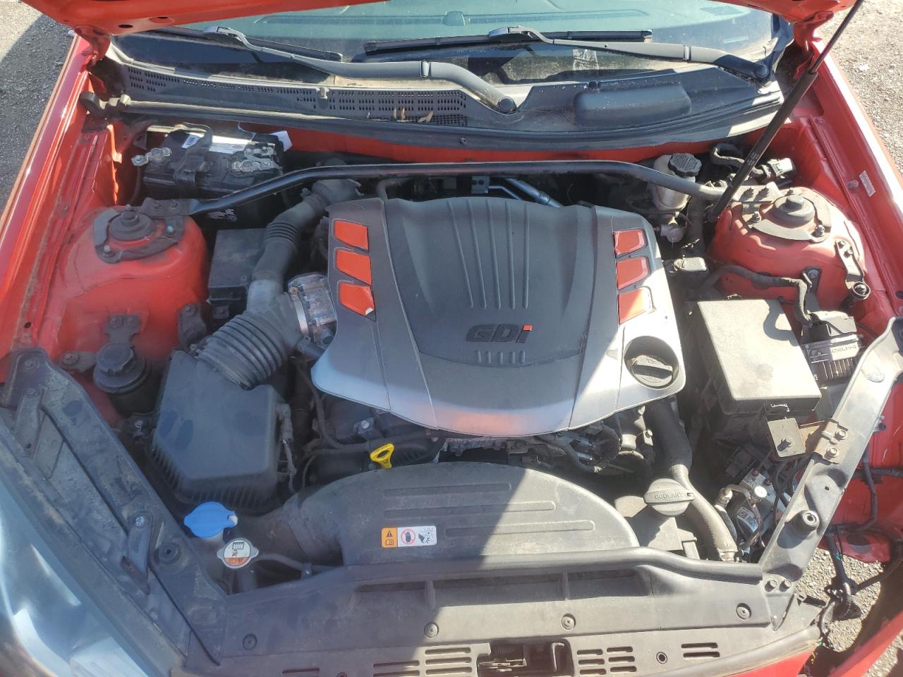 2013 Hyundai Genesis Coupe 3.8L VIN: KMHHU6KJ7DU111641 Lot: 61725105