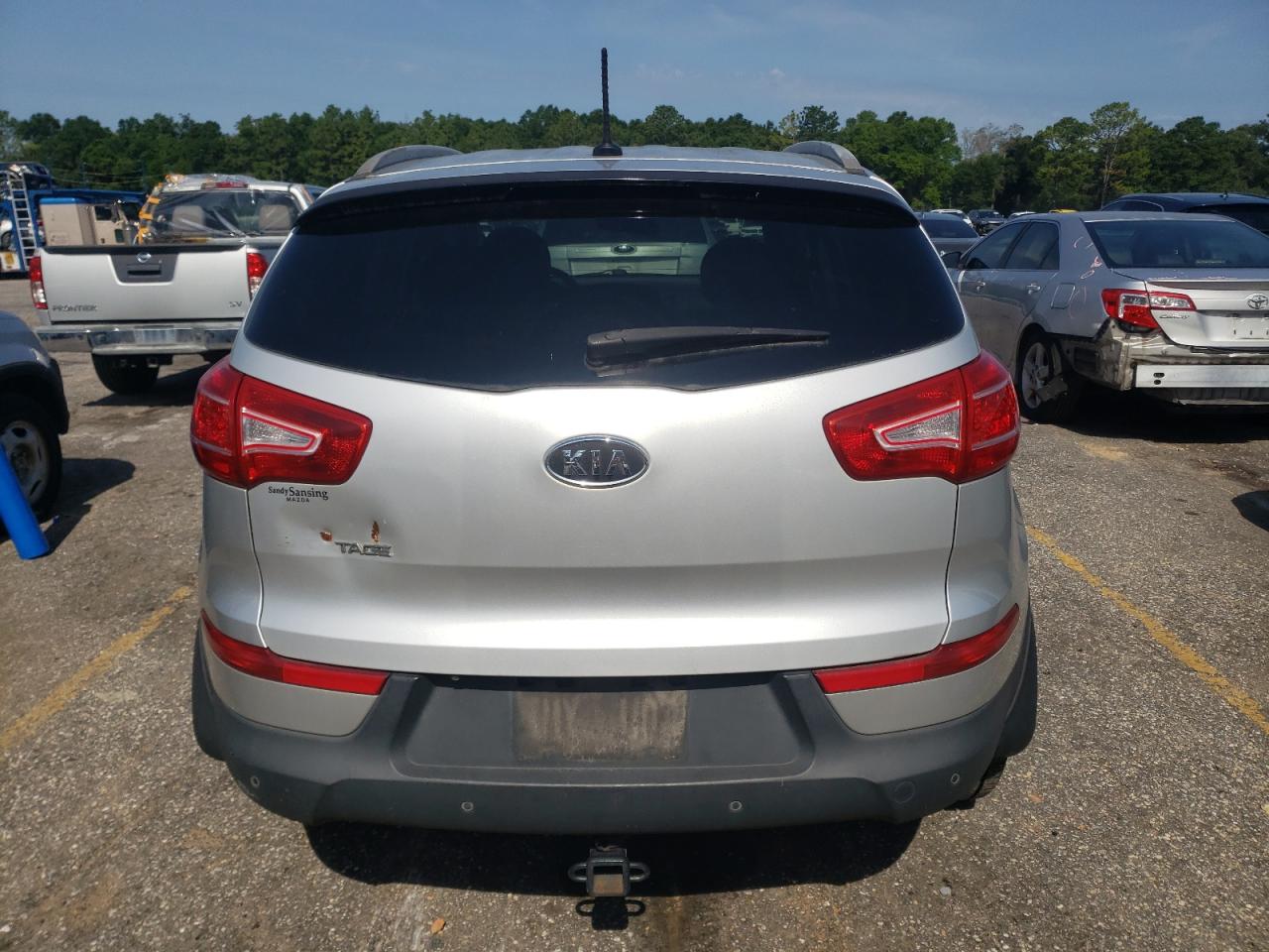 2012 Kia Sportage Base VIN: KNDPB3A28C7257784 Lot: 61679195