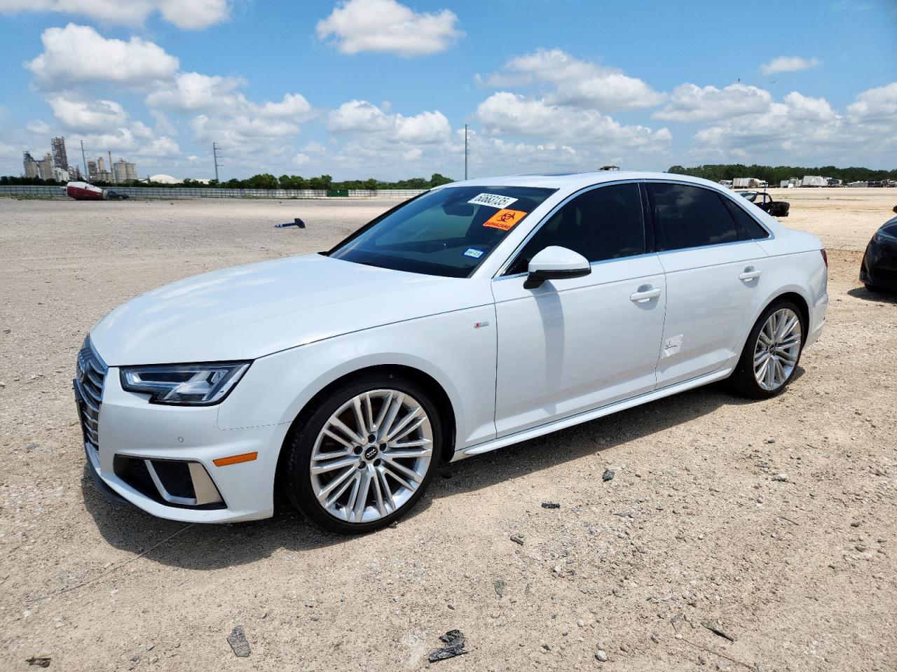 2019 Audi A4 Premium Plus en Venta en New Braunfels, TX - Water/Flood