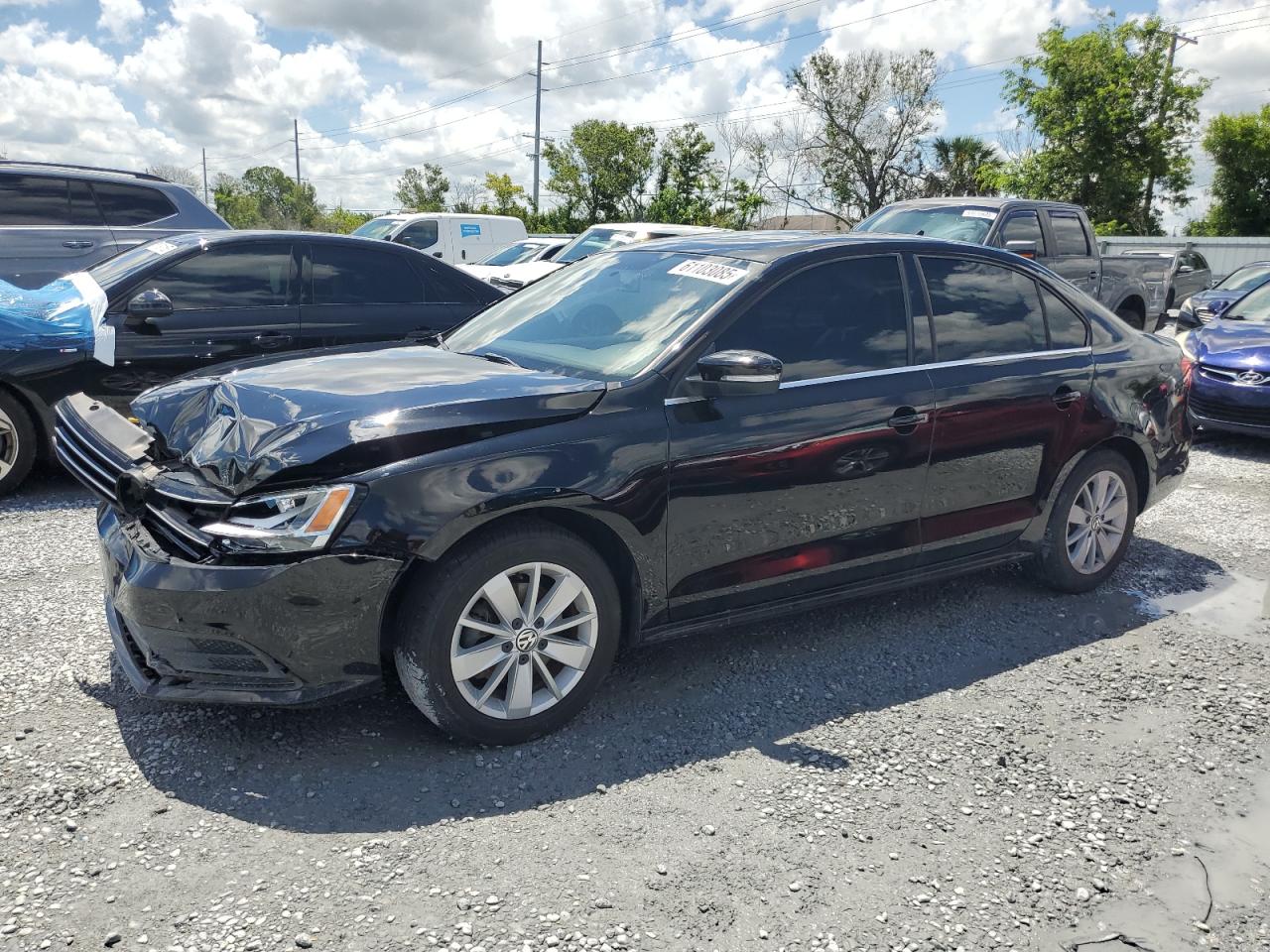2015 Volkswagen Jetta Se for Sale in Riverview, FL - Front End