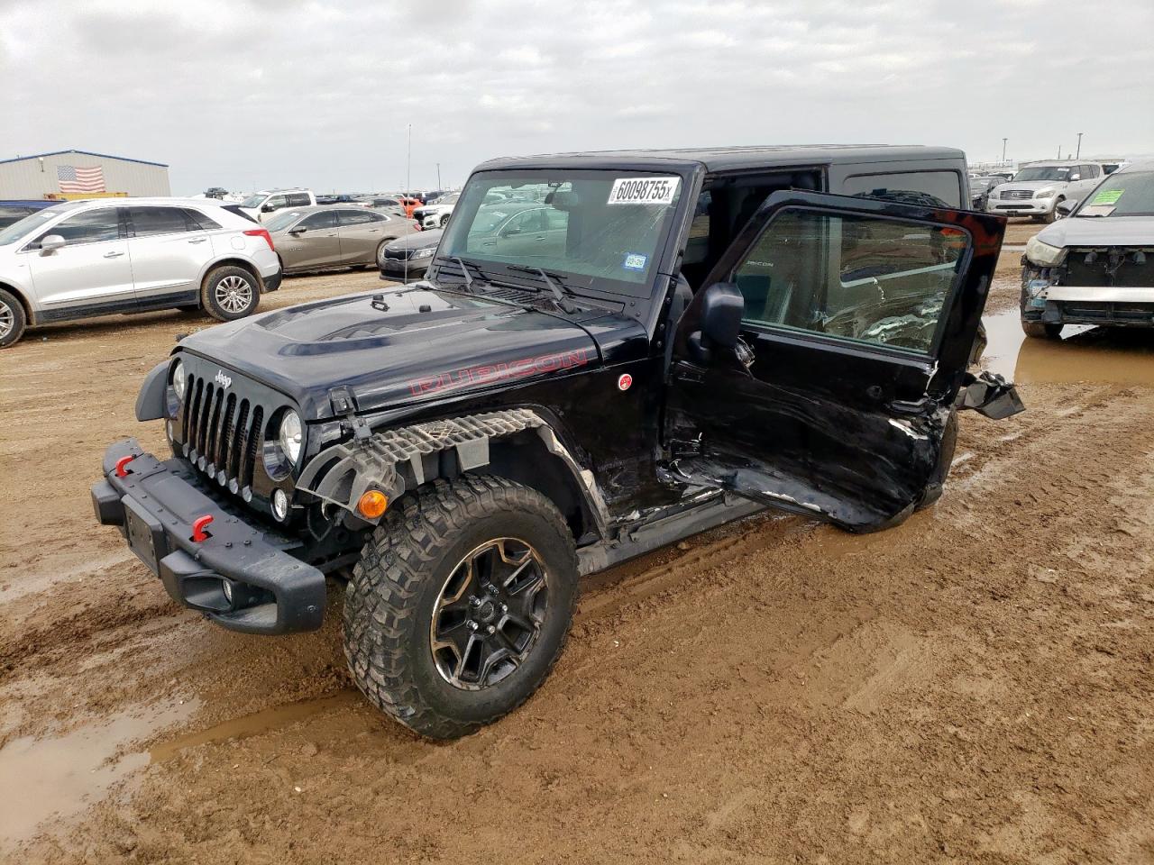 2016 Jeep Wrangler Rubicon იყიდება Amarillo-ში, TX - Side