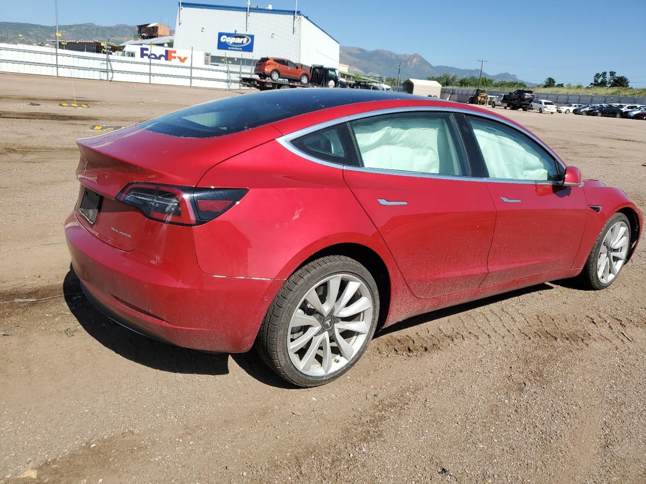 TESLA MODEL 3 2020 VIN 5YJ3E1EB7LF666907 photo 3